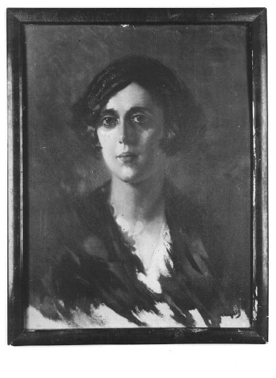 Donna, figura femminile (dipinto, opera isolata) - ambito parmense (prima metà sec. XX)