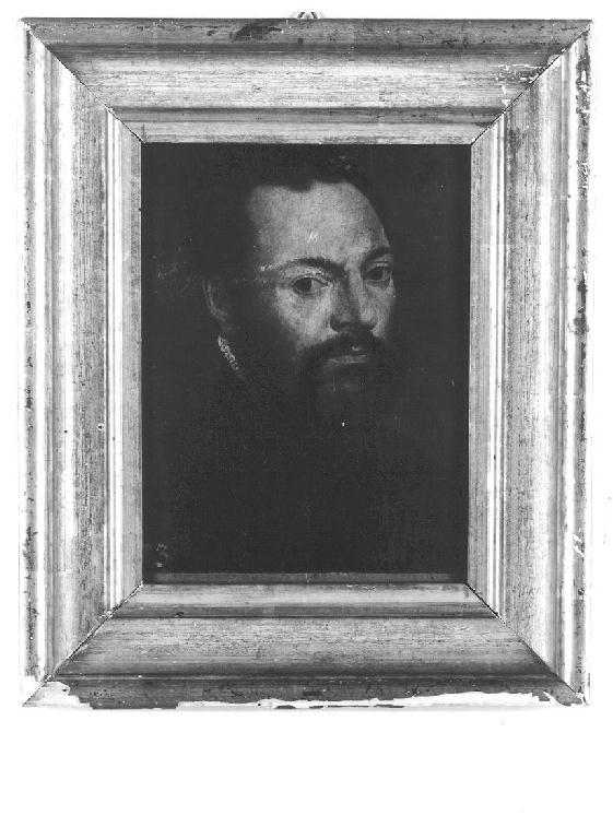 Ritratto di Sebastiano Erizzo, ritratto d'uomo (dipinto, opera isolata) di Moroni Giovan Battista (scuola) - ambito veneto (terzo quarto sec. XVI)