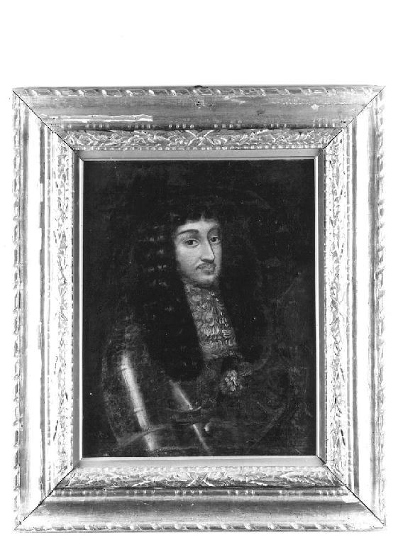 Ritratto di guerriero, ritratto d'uomo (dipinto, opera isolata) - ambito parmense (inizio sec. XVIII)