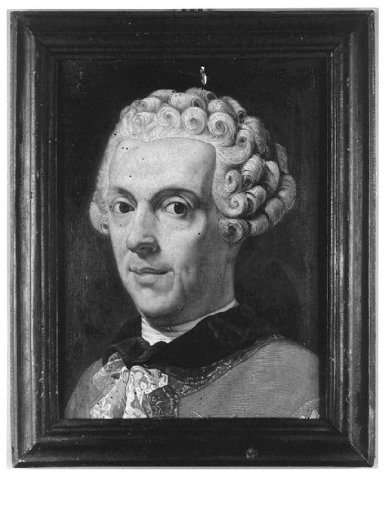 Guglielmo Du Tillot, ritratto d'uomo (dipinto, opera isolata) - ambito emiliano (fine sec. XVIII)