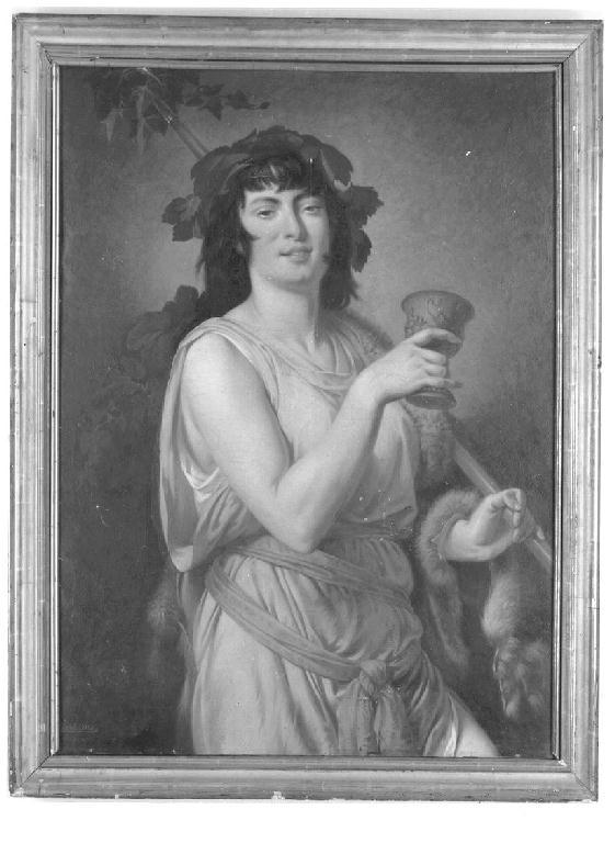Baccante, baccante (dipinto, opera isolata) di Levi Gioacchino (ultimo quarto sec. XIX)