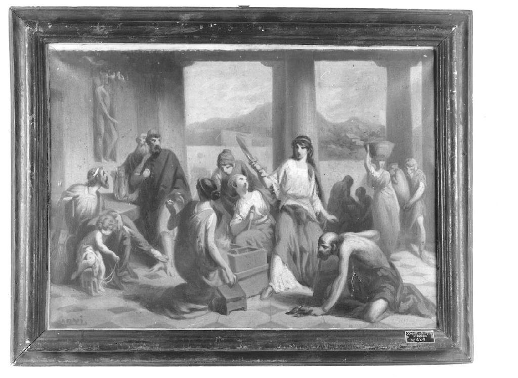 Un episodio della vita di San Paolo, San Paolo (dipinto, opera isolata) di Levi Gioacchino (terzo quarto sec. XIX)