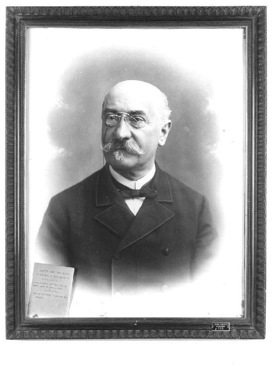 Avv. Cav. Emilio Seletti, ritratto d'uomo (fotografia, opera isolata) - ambito parmense (seconda metà sec. XIX)