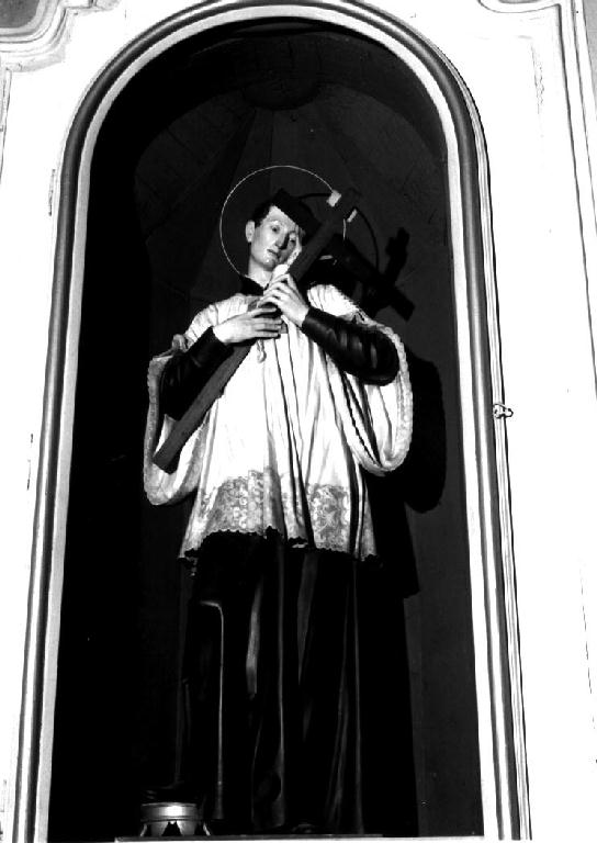 San Luigi Gonzaga (statua) - ambito emiliano (fine/inizio secc. XVIII/ XIX)
