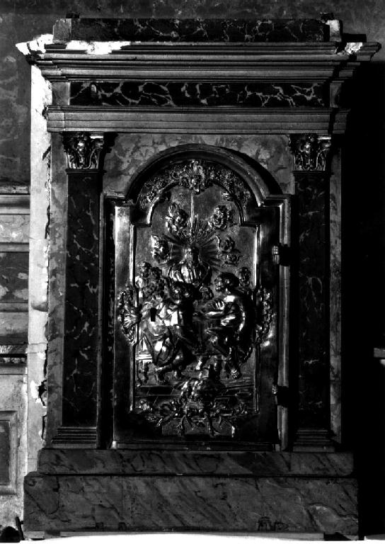 sportello di tabernacolo - ambito emiliano (metà sec. XVIII)