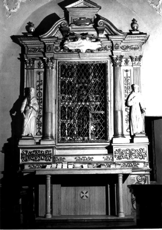altare - ambito parmense (ultimo quarto sec. XVIII)