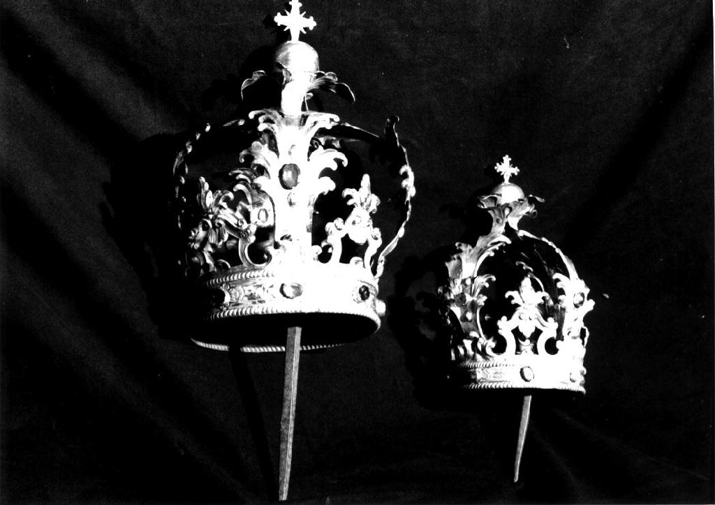 corona da statua, serie - ambito emiliano (sec. XVIII)