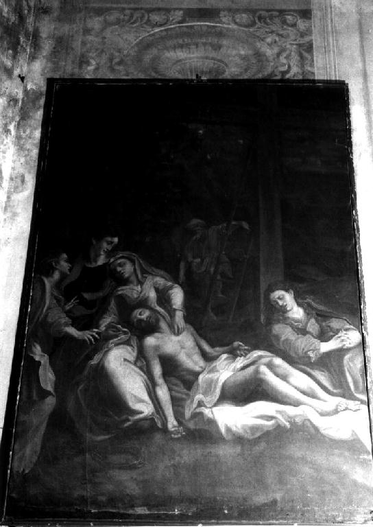 Deposizione di Cristo dalla croce (dipinto) - ambito emiliano (sec. XVII)