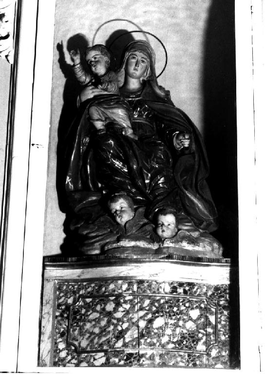 Madonna del parto, Madonna con Bambino (statua) - ambito emiliano (sec. XVIII)