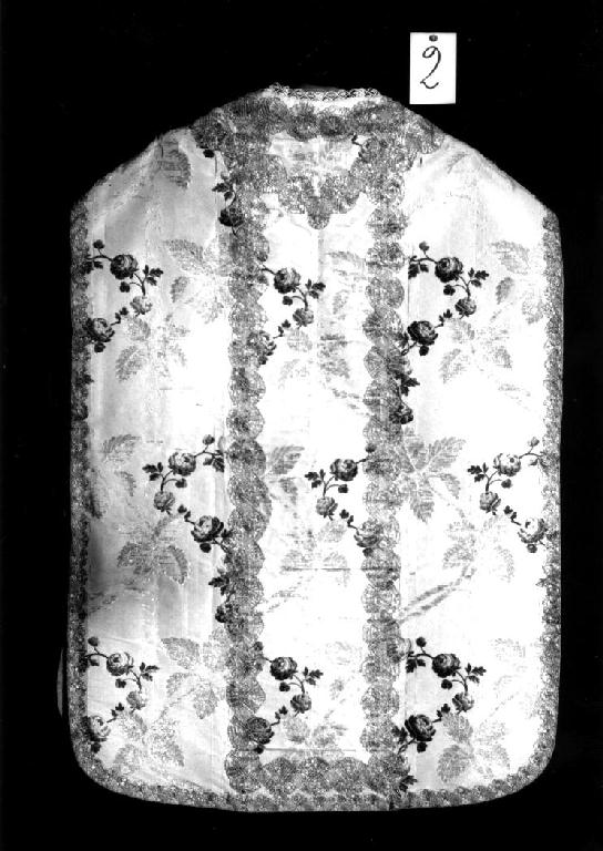 paramento liturgico, insieme - manifattura francese-italiana (metà sec. XVIII)