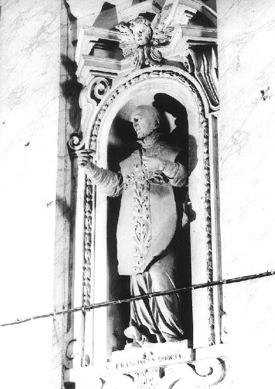San Francesco Borgia (statua) - ambito parmense (ultimo quarto sec. XVII)