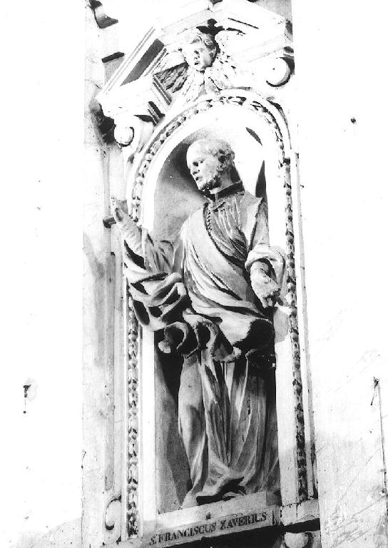 San Francesco Saverio (statua) - ambito parmense (ultimo quarto sec. XVII)