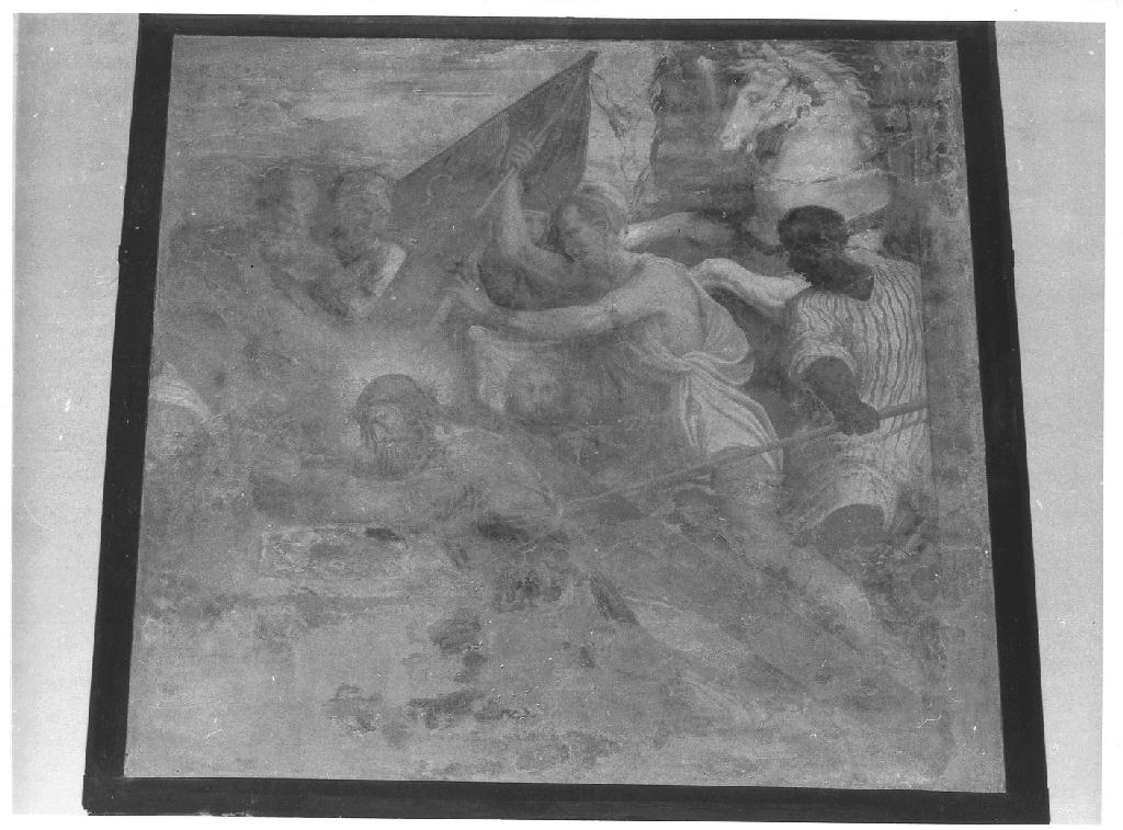 Cristo cade sotto la croce (dipinto) di Campi Antonio (sec. XVI)