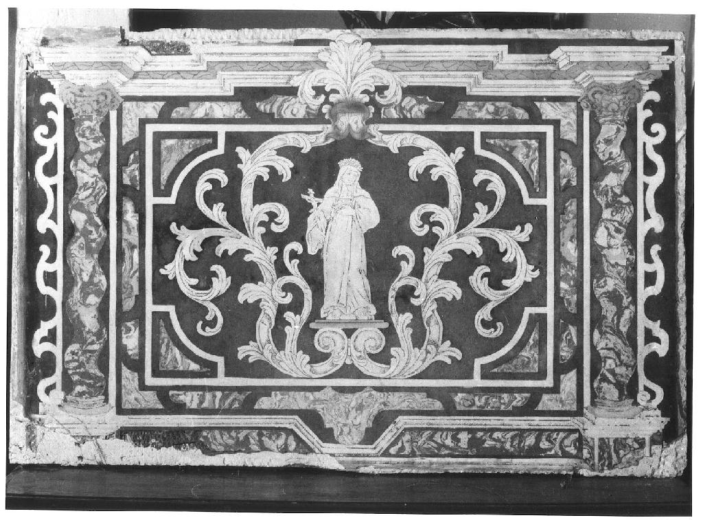 paliotto - a pannello piano - ambito carpigiano (primo quarto sec. XVIII)