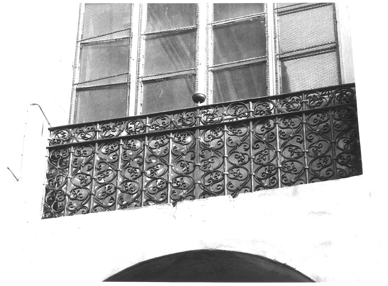 ringhiera - ambito bussetano (sec. XVII)