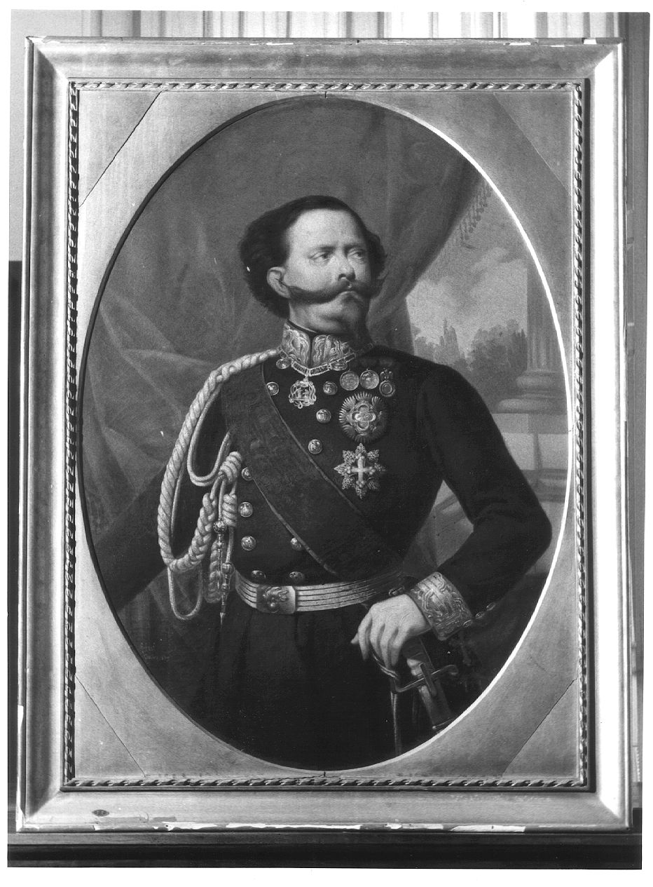 Ritratto di Vittorio Emanuele II (dipinto) di Levi Gioacchino (sec. XIX)