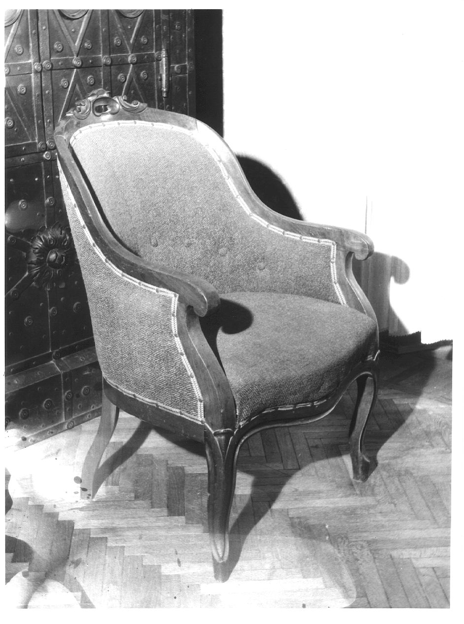 poltrona - ambito parmense (sec. XIX)