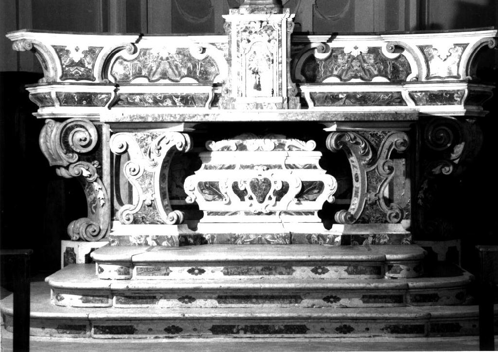 altare maggiore - ambito veronese (sec. XVIII)