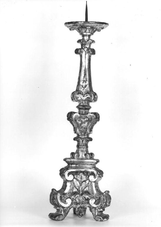 candeliere, serie - ambito fidentino (metà sec. XVIII)
