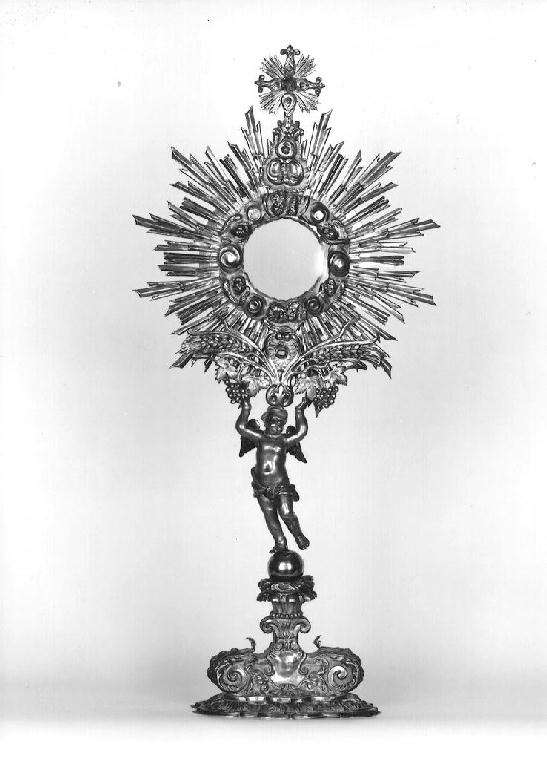 ostensorio - a raggiera di Pelizza Ferdinando (fine/inizio secc. XVIII/ XIX)