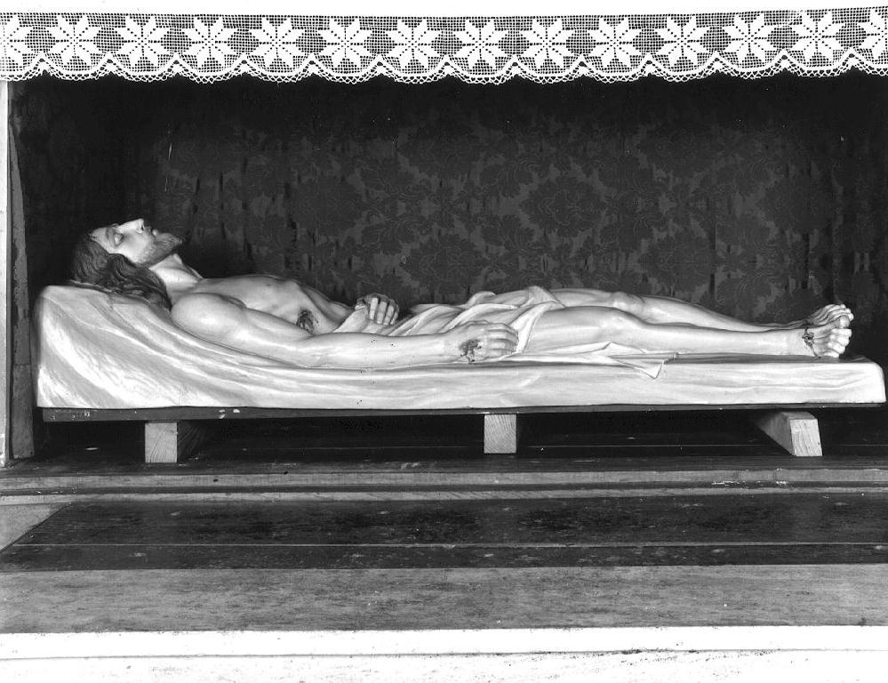 Cristo morto (statua) - bottega romana (sec. XX)