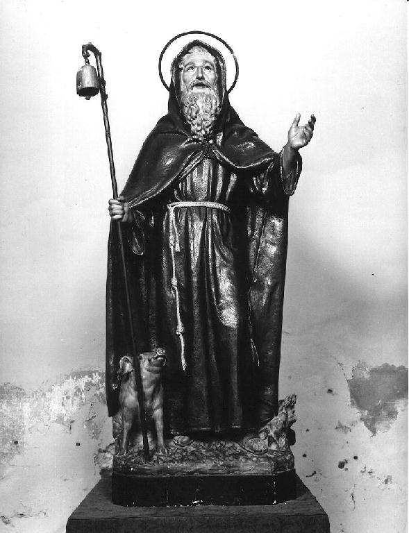 Sant'Antonio Abate (statua) - bottega milanese (sec. XX)
