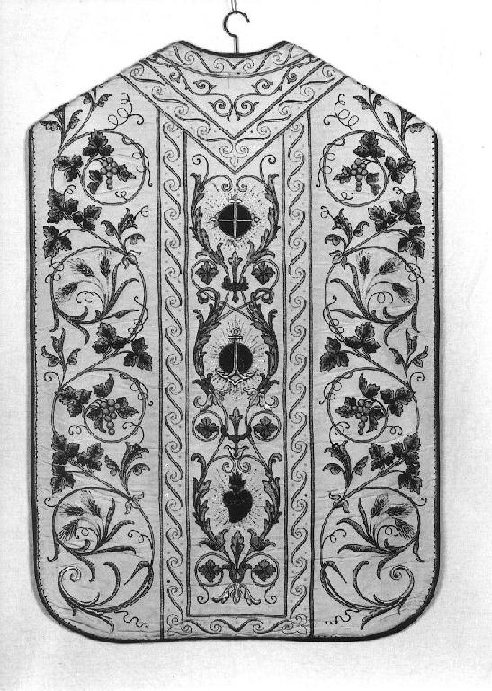 paramento liturgico, insieme - ambito parmense (sec. XX)