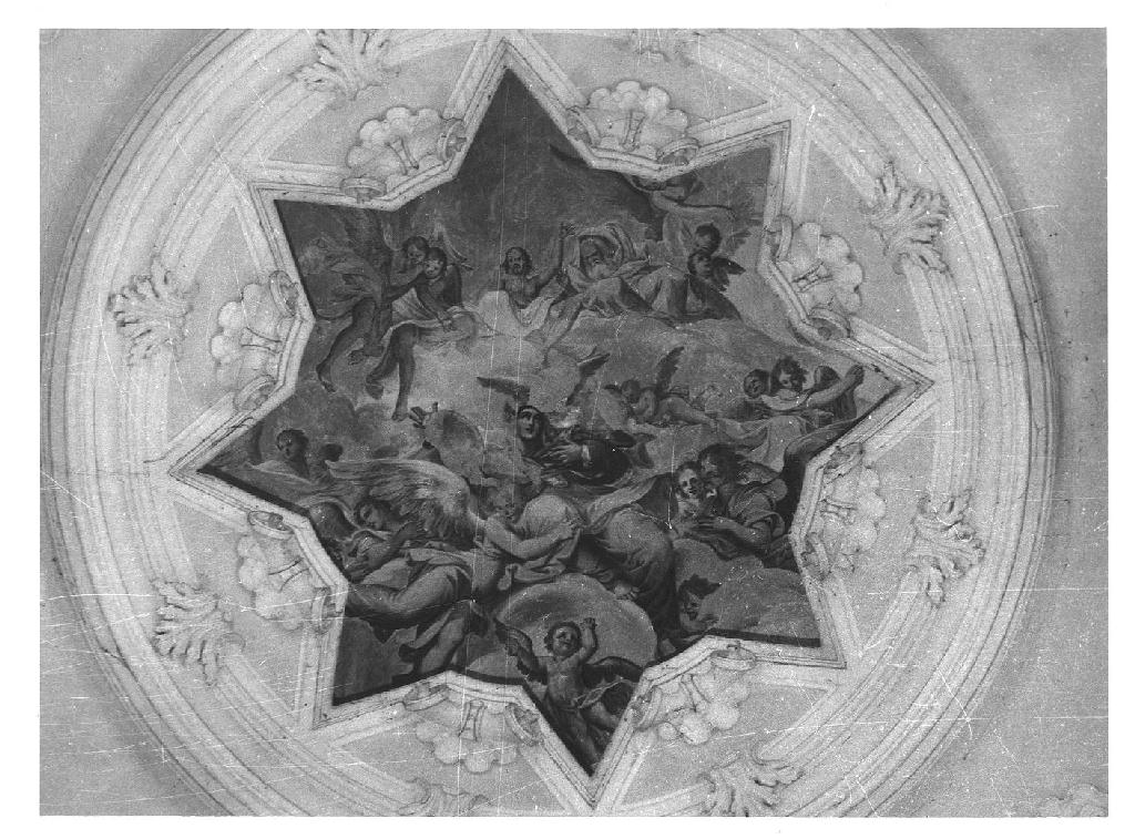 Assunzione della Madonna (dipinto, complesso decorativo) di Galeotti Sebastiano (primo quarto sec. XVIII)
