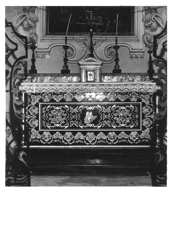 altare, serie - ambito parmense (seconda metà sec. XVIII)