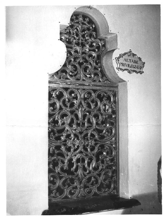 grata, serie - ambito parmense (primo quarto sec. XVIII)