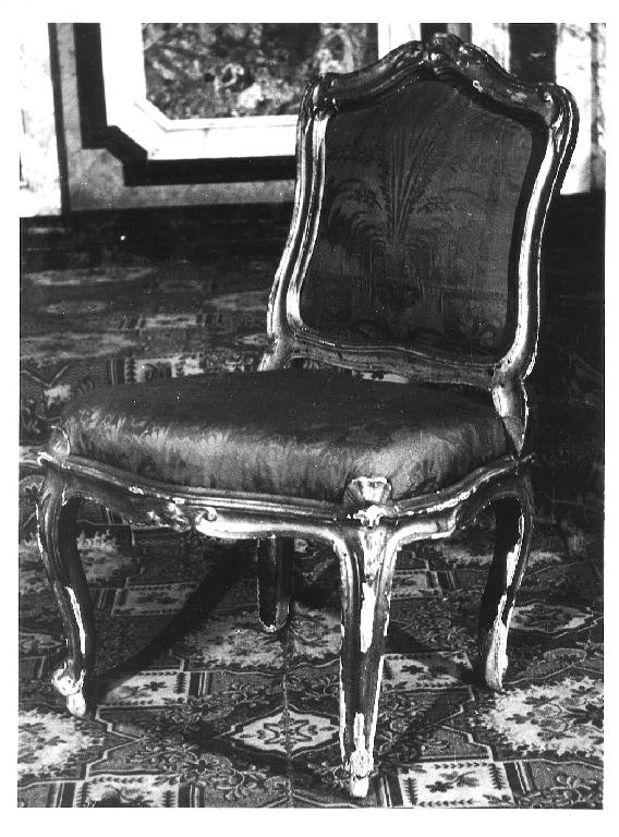 sedia, serie - ambito parmense (metà sec. XVIII)
