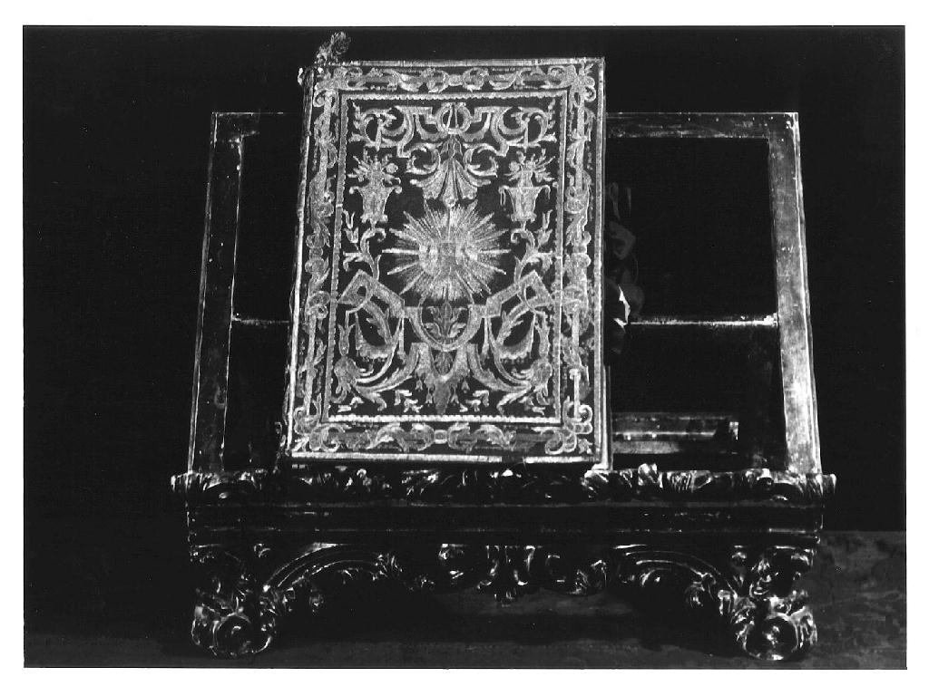 coperta di libro liturgico - manifattura veneziana (sec. XVIII)