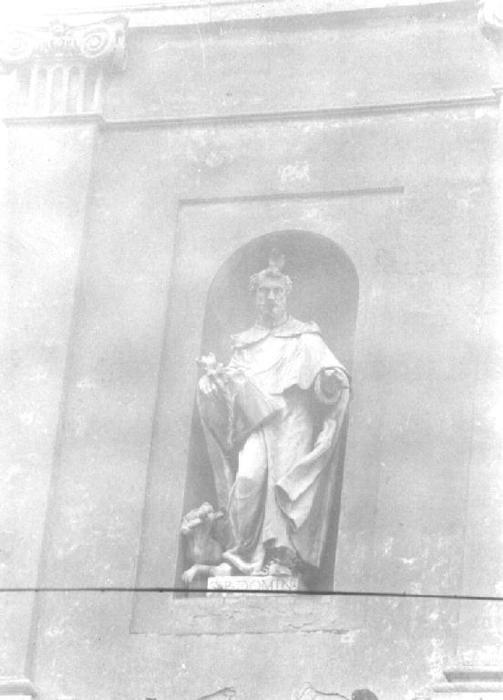 San Domenico (statua, elemento d'insieme) di Cignaroli Gaetano (sec. XVIII)