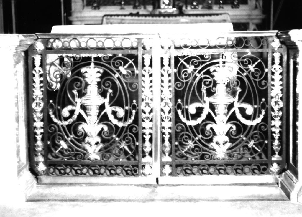 cancello di balaustrata di Silvestre Benedetto (sec. XVIII)