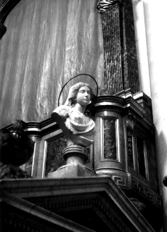 Santa (busto) di Cignaroli Gaetano (ultimo quarto sec. XVIII)