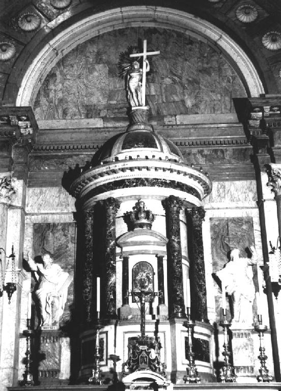 ciborio, elemento d'insieme di Ferrari Donnino, Della Meschina Domenico (sec. XVIII)