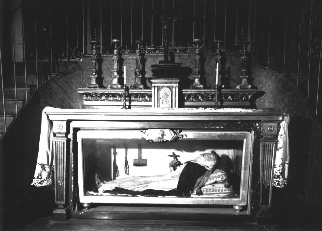 altare, elemento d'insieme di Ferrari Donnino - ambito parmense (sec. XVIII)