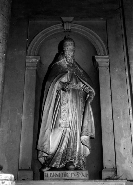 Beato Benedetto XI (statua, elemento d'insieme) di Cignaroli Gaetano (sec. XVIII)