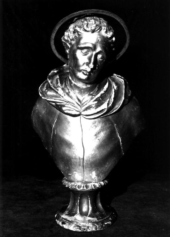 San Domenico (busto, elemento d'insieme) di Sbravati Giuseppe (sec. XVIII)