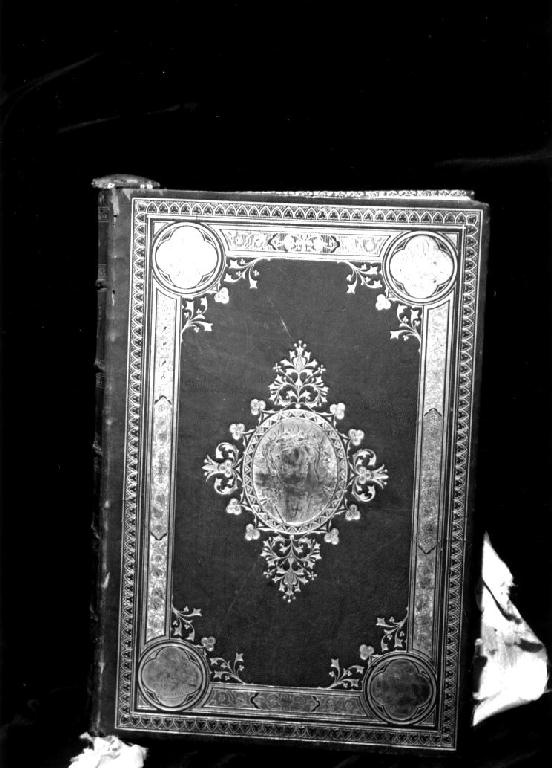 coperta di libro liturgico - ambito emiliano (sec. XIX)