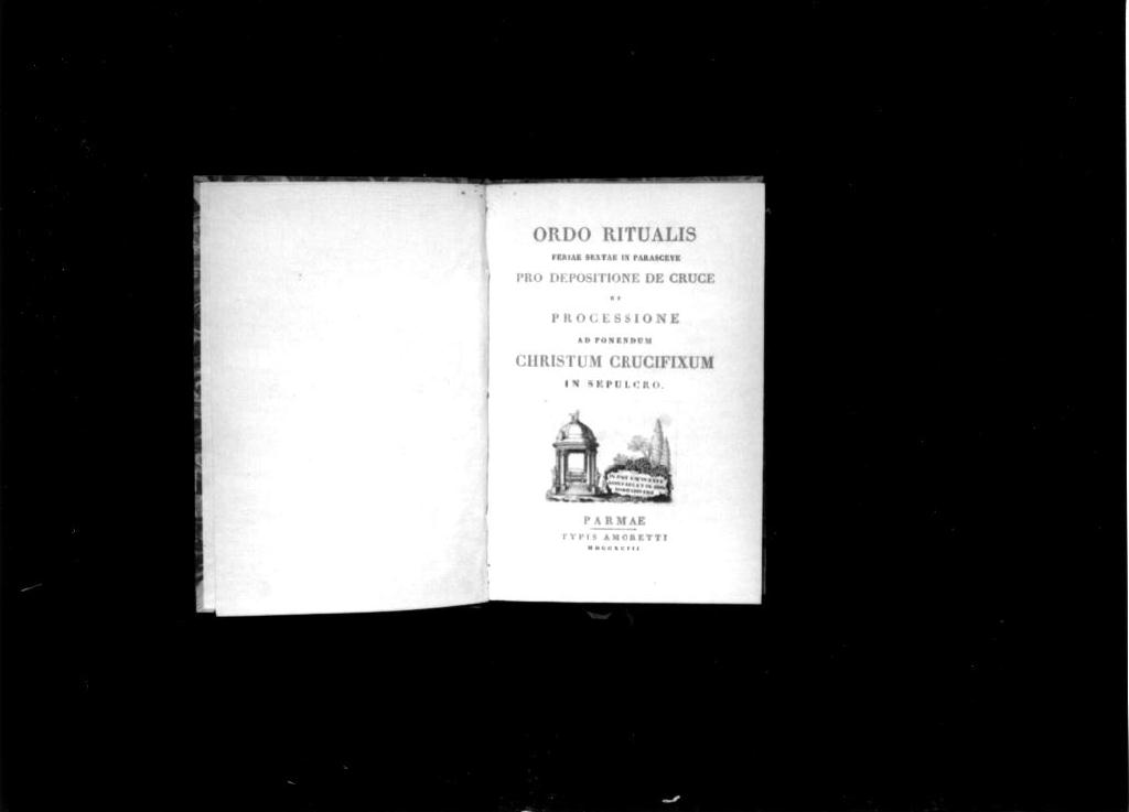 coperta di libro liturgico - ambito parmense (sec. XVIII)