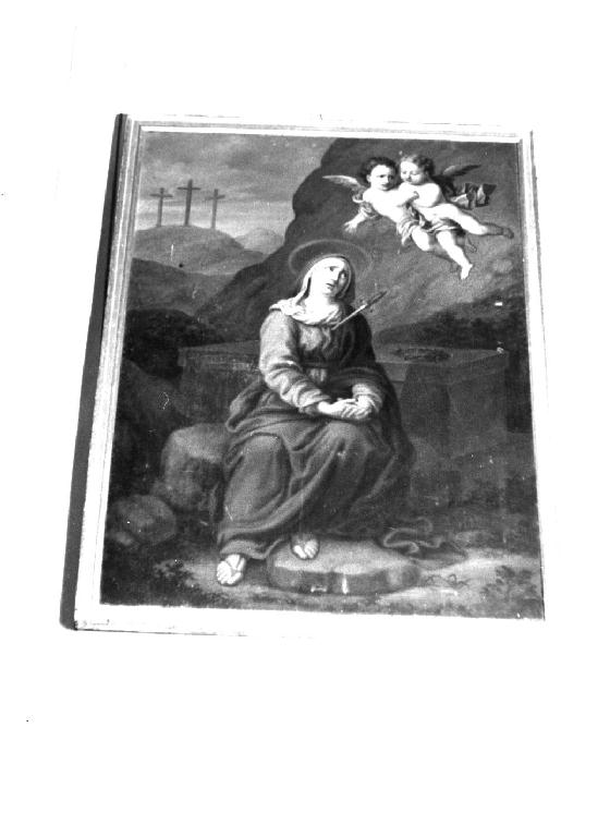 Madonna Addolorata (dipinto) - ambito parmense (metà sec. XIX)