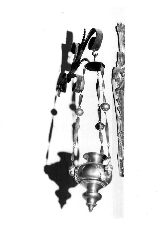 lampada pensile, serie - ambito parmense (fine sec. XVIII)