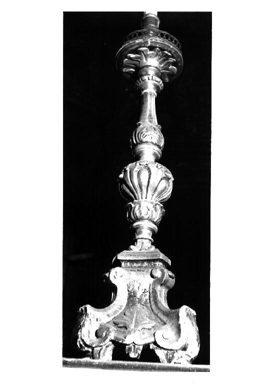 candeliere, serie - ambito parmense (seconda metà sec. XVIII)