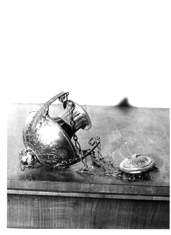 lampada pensile, serie di Vernazzi Luigi (inizio, primo quarto sec. XIX, sec. XIX)
