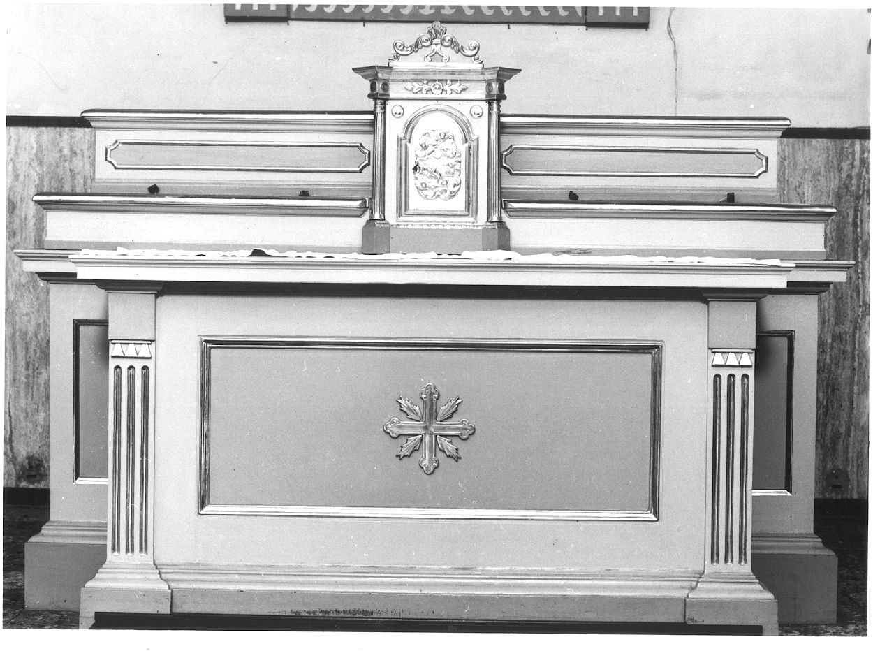 altare maggiore - ambito parmense (inizio sec. XIX)