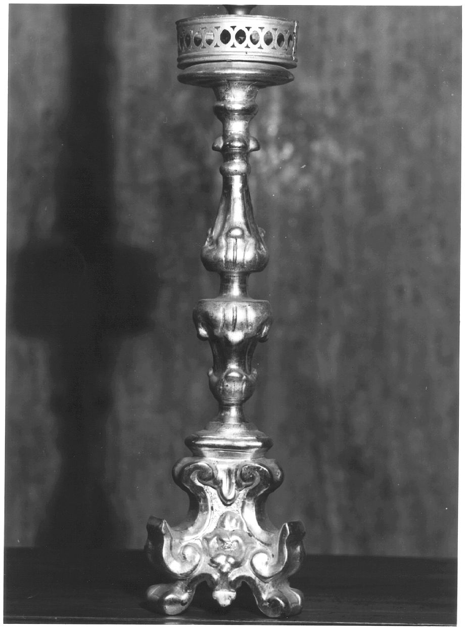 candeliere, serie - ambito parmense (seconda metà sec. XVIII)