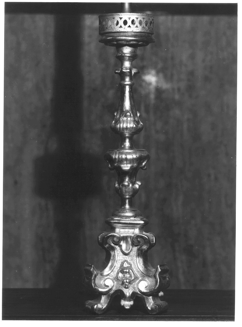 candeliere, serie - ambito parmense (seconda metà sec. XVIII)