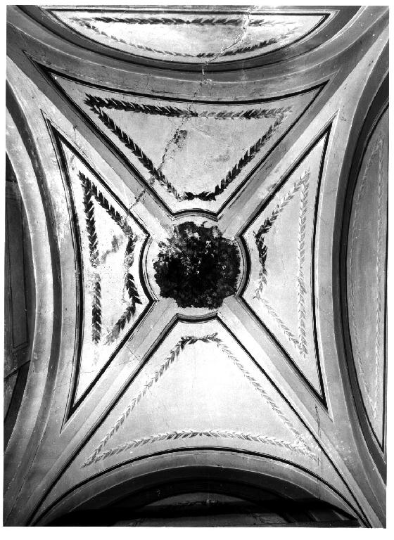 motivi decorativi vegetali (decorazione pittorica) - ambito parmense (primo quarto sec. XIX)