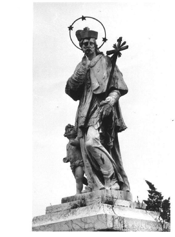 San Giovanni Nepomuceno (statua) di Cignaroli Gaetano (sec. XVIII)
